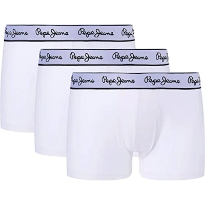 Abbildung von Pepe Jeans 3 PACK Panties, Herren, Größe: XXL, White