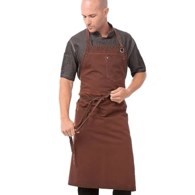 Abbildung von Chef Works Unisex Erwachsene Dorset Kochschürze Arbeitsschutz Schrze, Rost, Einheitsgröße
