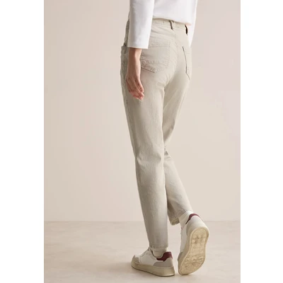 Abbildung von Cecil Jeans Slim Fit, Damen, Größe: 30x28, Beige