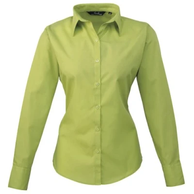 Abbildung von Premier Bluse für Damen Langärmlig (Limette)