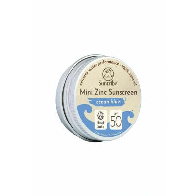 Abbildung von Suntribe Mineral FACE &amp; Sport MINI ZINC Sunscreens SPF 30 Sonnenschutz, Größe: 15 g, Ocean blue