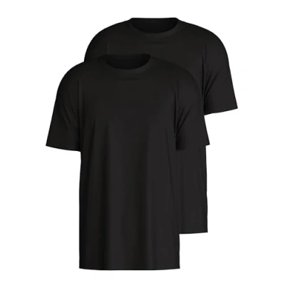 Abbildung von CALIDA T Shirt Natural Benefit (2er Pack) enganliegendes Kurzarmshirt, Modern Fit