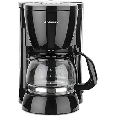 Abbildung von grossag Filterkaffeemaschine &quot;KA 12.17&quot;, 0,6 l Kaffeekanne, Papierfilter, 1x2, mit Glaskanne