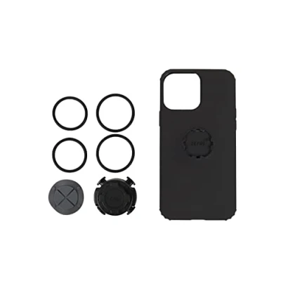 Abbildung von ZEFAL Bike Kit Porta Telefono Bici Supporto Cellulare per Bicicletta e Mountain Cover Robusto Discreto, nero, iPhone 13 Pro Max/14 Plus