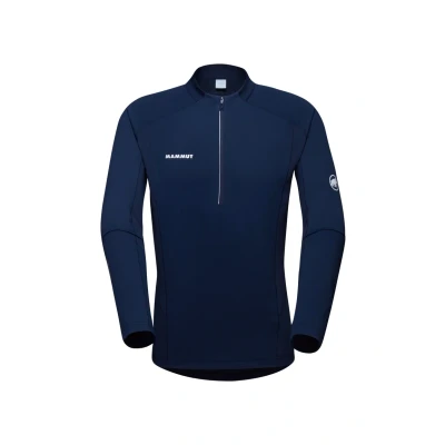 Abbildung von Mammut Aenergy FL HALF ZIP Longsleeve Langarmshirt, Herren, Größe: Large, Marine