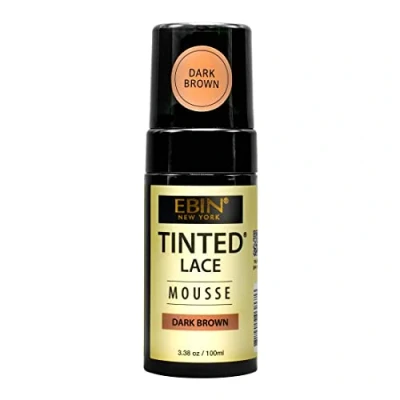 Abbildung von EBIN NEW YORK Getönte Spitzen Maus, 100 ml, Dunkelbraun
