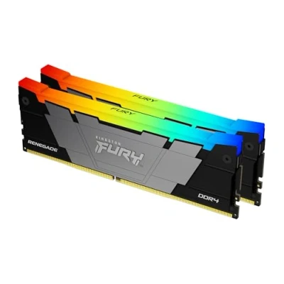 Abbildung von Kingston FURY Renegade RGB 16GB 3200MT/s DDR4 CL16 DIMM (Kit of 2) Desktop Gaming Memory KF432C16RB2AK2/16