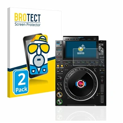 Abbildung von BROTECT Entspiegelungs Schutzfolie für Pioneer CDJ 3000 (2 Stück) Matte Displayschutz Folie, Anti Reflex, Fingerprint