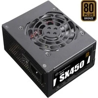 Abbildung von Silverstone SST SX450 B SFX Serie, 450W 80 Plus Bronze flüsterleises PC Netzteil mit mm Lüfter