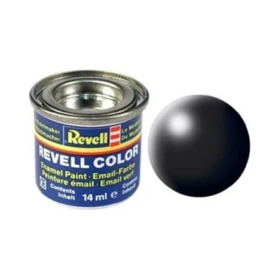 Abbildung von Revell Streichfarbe schwarz seidenmatt # 302 Farbdose 14 ml #32302