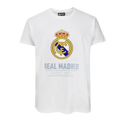 Abbildung von Real Madrid Unisex Camiseta Estampada Del Nº 89 Blanca Producto Con Licencia Unterhemd, weiß, XXL 3XL