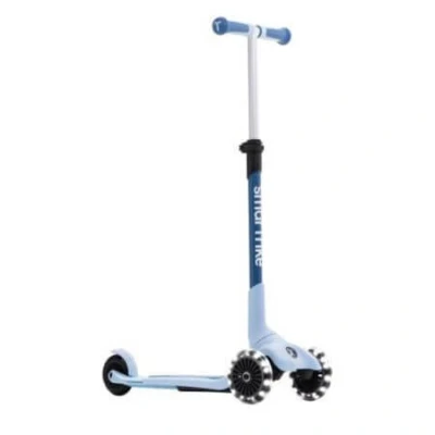 Abbildung von smarTrike Xtend Kids Mini+ Scooter Ride On Toy, Ages 2 9, Foldable for with LED Wheels, Ocean Blue