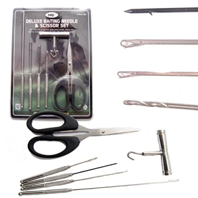 Abbildung von 6 teiliges Baiting Tool Set Deluxe Edelstahl Boilienadel