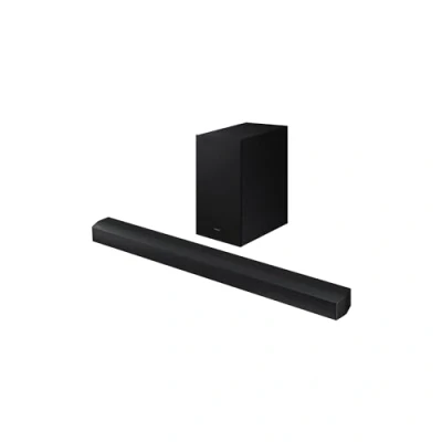 Abbildung von SAMSUNG Soundbar HW B650D/ZF Serie B, 4 Lautsprecher, Wireless Dolby 5.1ch, 3.1 Kanal Audio, Surround Sound Expansion, kompatibel mit Alexa und Google Assistant, Black 2024