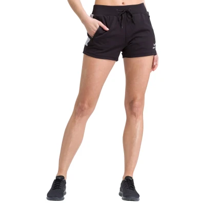 Abbildung von Erima kurze Sporthose, Damen, Größe: 42, Schwarzgrau