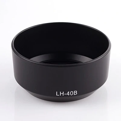 Abbildung von FOTGA Lens Hood Gegenlichtblende Sonnenblende für Olympus M. Zuiko Digital 45mm F1.8 1:1.8 Objektiv als LH 40B Schwarz