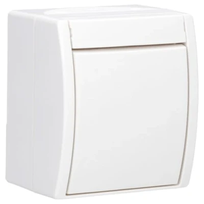Abbildung von Ausschalter 2 pol. BUSCH JAEGER 2601/2 W 54, white