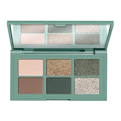Abbildung von essence eyeshadow palette, Lidschatten, mehrfarbig, 6 Farben, sofortiges Ergebnis, farbintensiv, matt, metallisch, schimmernd, vegan, Mikroplastik Partikel frei, Nanopartikel frei (4,5g)