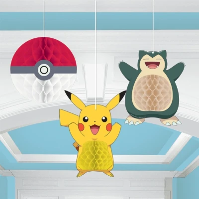 Abbildung von Pokemon Hängedekoration 3 Stück