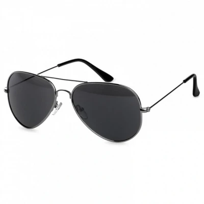 Abbildung von Caspar Sonnenbrille SG032 klassische Retro Design Pilotenbrille