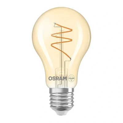 Abbildung von OSRAM LED Vintage E27 4,9W 2.700K Spiral Filament gold dim