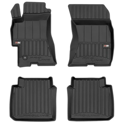Abbildung von M MOTOS Gummimatten Auto Fussmatte passend für Subaru Outback III 2003 2009 Verbessern Sie Ihren Reisekomfort mit Antirutschmatte 3D Allwetter fußmatten Auto, Schutz vor Verschmutzung