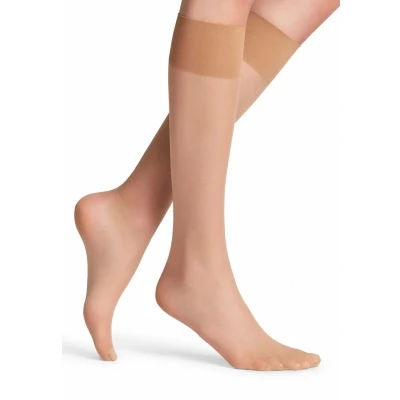 Abbildung von Falke MATT Kniestrümpfe, Damen, Größe: 39 42, Powder