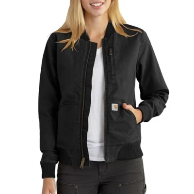 Abbildung von Carhartt Parka Bomberjacke schwarz