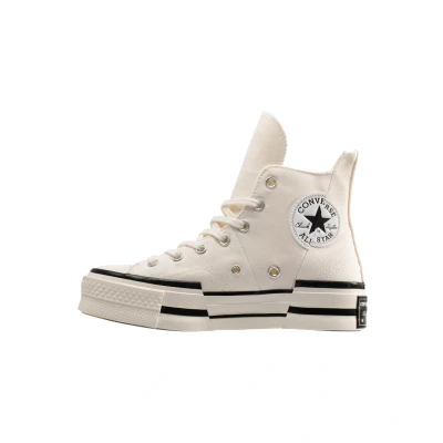 Abbildung von Converse Lifestyle Chuck PLUS Sneaker high, Damen, Größe: 44, Beige Textil