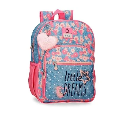 Abbildung von Enso Little Dreams Pink Trolley Anpassungsfähiger Schulrucksack 30x38x12 cm Polyester 13,68L...