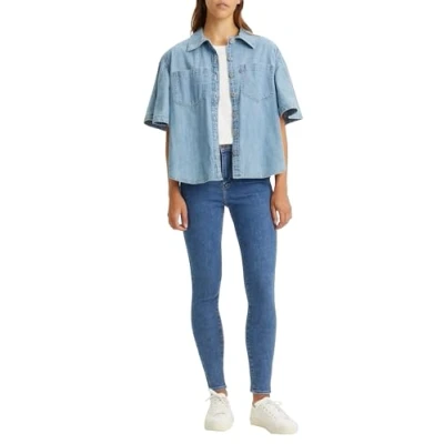Abbildung von Levi&#039;s 720 HIGH RISE Super Skinny Jeans Fit, Damen, Größe: 24x30, This is love stone