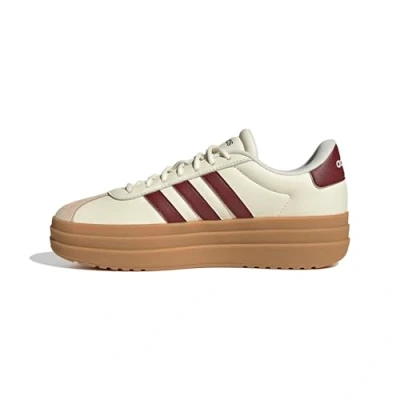 Abbildung von adidas Damen VL Court Bold Shoes Schuhe, Off White/Shadow red/Crystal Sand, 37.5 EU