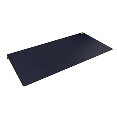 Abbildung von ENDGAME GEAR MPC 1200 Cordura XXXL Gaming Mauspad 120 x 60 cm Fransenfreie Ränder Gewebe Ausgezeichnete Gleiteigenschaften rutschfeste Unterseite Dunkelblau