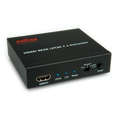 Abbildung von ROLINE HDMI 4K Audio Extraktor LPCM 7.1