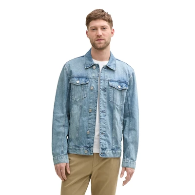 Abbildung von TOM TAILOR Jeansjacke mit Reverskragen