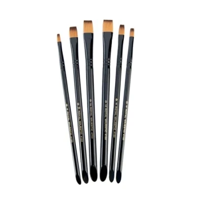 Abbildung von Royal &amp; Langnickel RMAJ SHADER Majestic 6 teiliges Flach Pinsel Set Premium