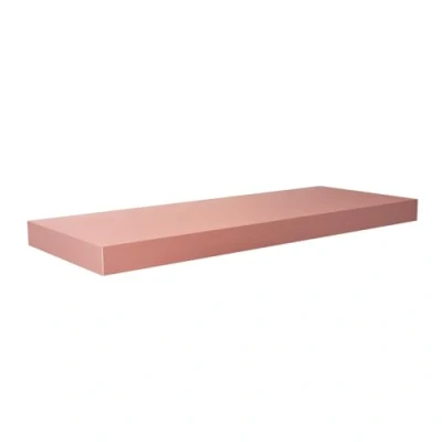 Abbildung von Velano Regalbrett, Wandregal, Regalboden, Schweberegal, Hängeregal, Regalsysteme 1 Stück, 60x23.5 cm, Rosa Regale für Küche, Badezimmer, Wohnzimmer, Schlafzimmer HYLLY