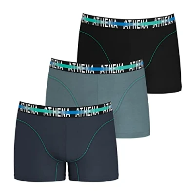 Abbildung von ATHENA Herren Endurance 24h Ln49 Unterwäsche, Grau/Jean/Schwarz, XL