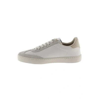 Abbildung von victoria Low Top Unisex Berlin Ciclista Leder Effekt &amp; Farbige Spaltleder Teile Im Kontrast 1126184 für Erwachsene Hielo 38