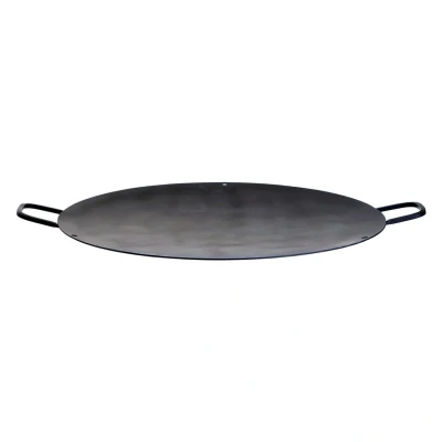 Abbildung von All Grill Grillplatte PaellaWorld 5601 Eisenwok / Grillschale Durchmesser 50 cm, 3 Bohrungen zur Aufhängung am Rand