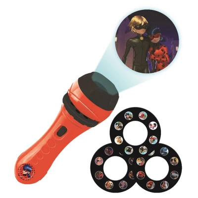 Abbildung von Lexibook Taschenlampe mit Projektor Miraculous: Ladybug &amp; Cat Noir