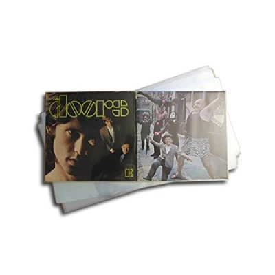 Abbildung von Doppel Schallplatten Schutzhüllen Clear Protected (50 Stück)