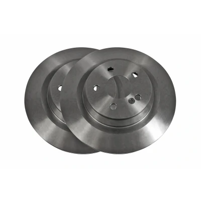 Abbildung von VAICO Bremsscheibe MERCEDES BENZ: S Klasse Limousine, Coupe, SL Cabrio Hinterachse 24mm 5 loch 112mm Belüftet Original Qualität