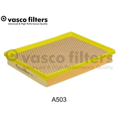 Abbildung von DAVID VASCO A503 Luftfilter 38 211 292 rechteckig Filtereinsatz mit integriertem Gitter JEEP: GRAND Cherokee 3, III, Commander
