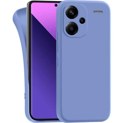 Abbildung von MyGadget Hülle kompatibel mit Xiaomi Redmi Note 13 Pro Plus 5G robuste Handyhülle TPU Case Slim Silikonhülle Back Cover Kratzfest Schutzhülle Matt Blau