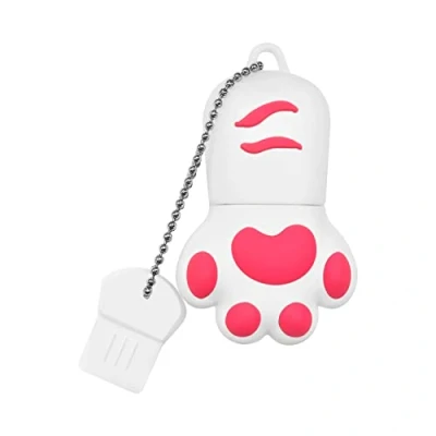 Abbildung von DONWEI USB Stick, 64GB Speicherstick, 2.0 Flash Laufwerk, Drive (Pack of 1, weiß)