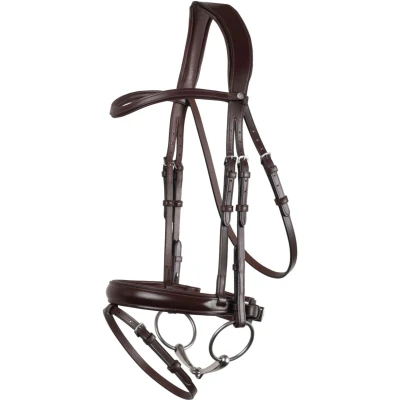 Abbildung von Montar Trense Normandie Dressur Eco Leder Braun Pony
