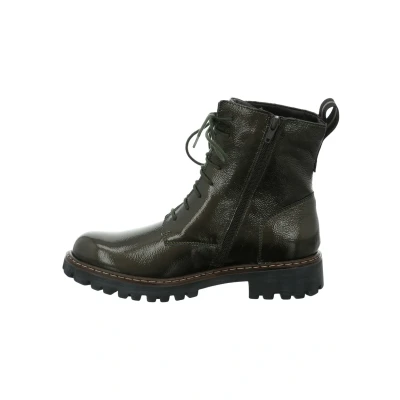 Abbildung von Josef Seibel Cowboy/Bikerstiefelette, Damen, Größe: 38, Oliv Schuhe