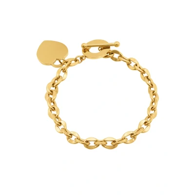 Abbildung von Heideman MIT HERZ Alexis Goldfarben Armband, Damen, Größe: One Size, Goldfarbend