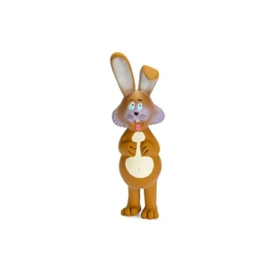 Abbildung von Karlie Tierquietschie Hundespielzeug Latex Hase &quot;Möhrchen&quot;, Maße: 23 cm